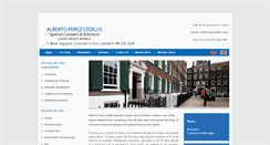 Desktop Screenshot of apcedillo.com