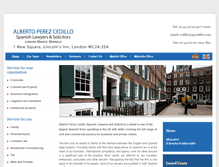 Tablet Screenshot of apcedillo.com